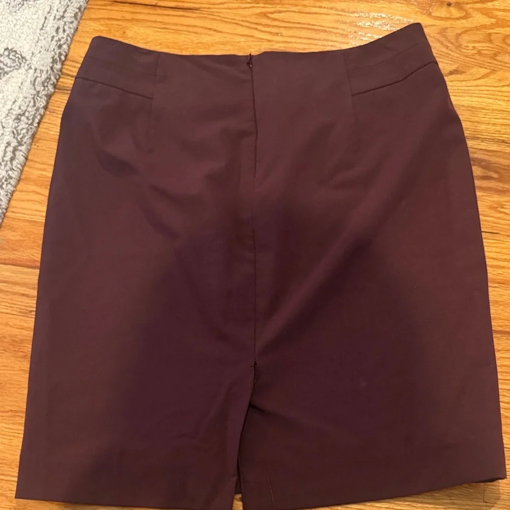 The Limited burgundy Pencil Skirt